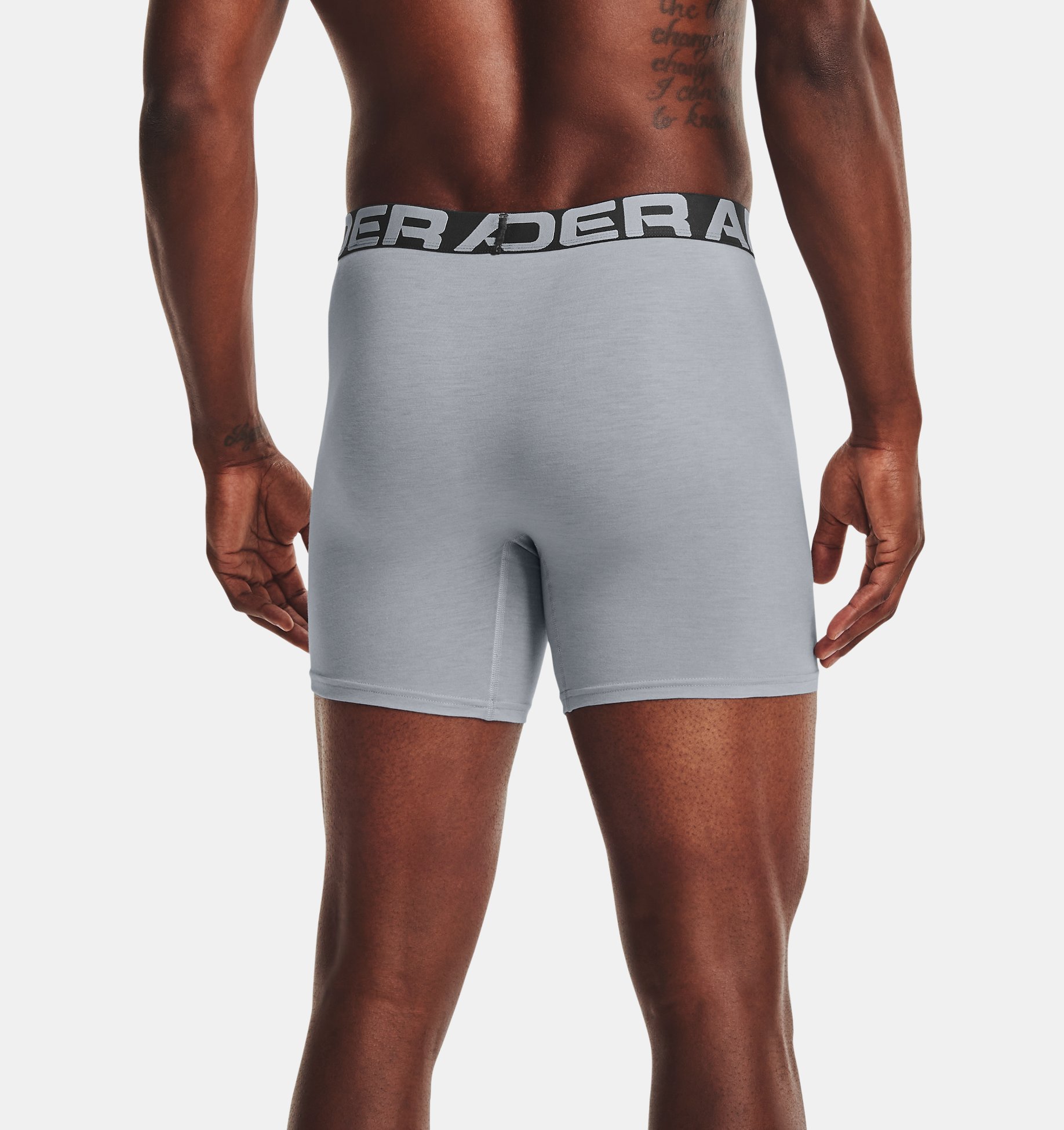 Under Armour Charged Cotton 6in lot de 3 boxer Homme